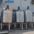 stainless steel steam heating mixing tank with speed control